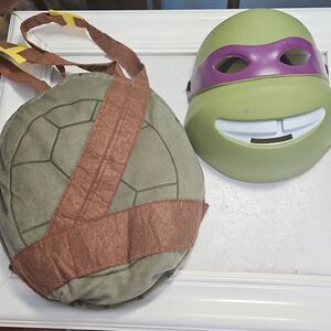 Teenage Mutant Ninja Turtles Donatello Costume Set with Mask and Shell